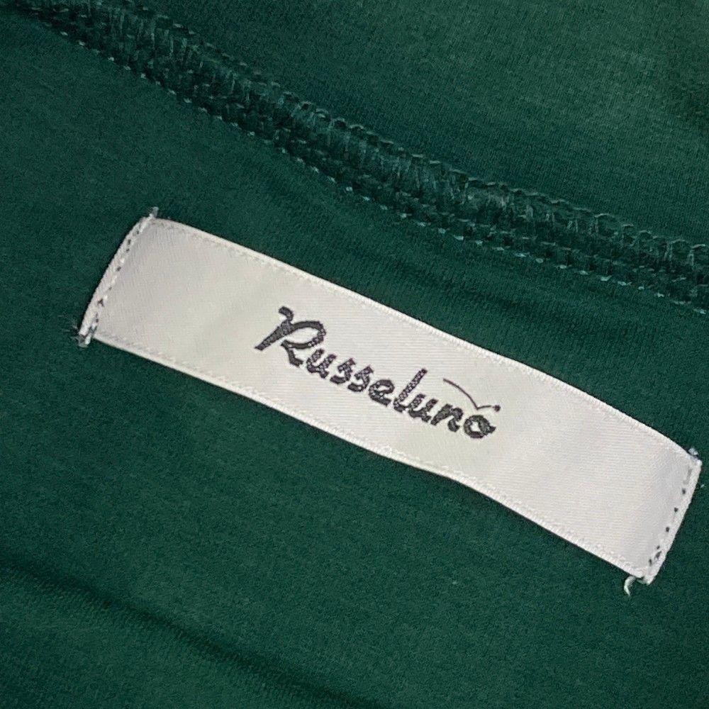 ラッセルノ モックネック シャツ 7サイズ RUSSELUNO ゴルフグリーン ラッセルノ モックネック シャツ 7サイズ RUSSELUNO ゴルフ