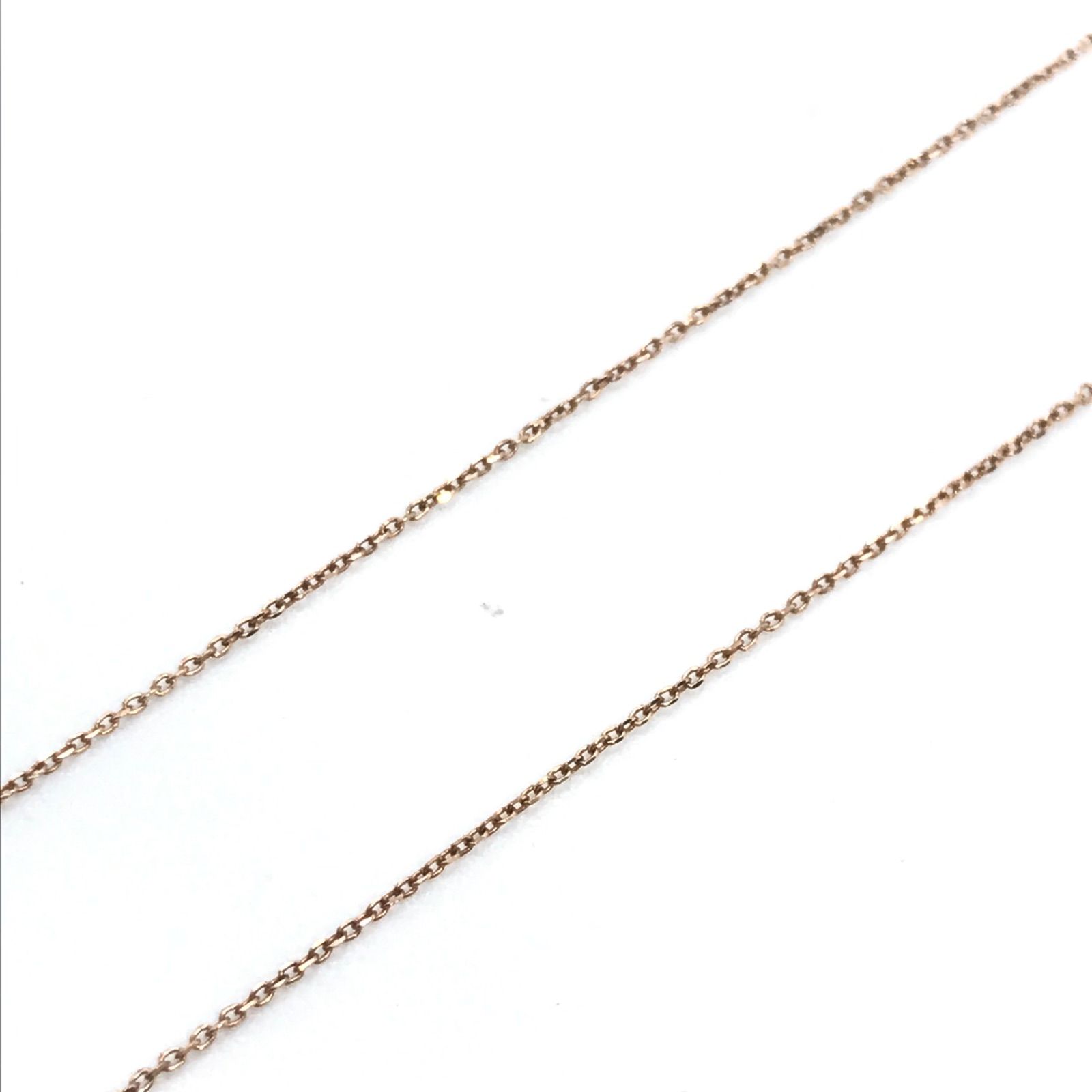 SCARABE スカラベ K10 ローズガーネットネックレス 10金ピンクゴールド