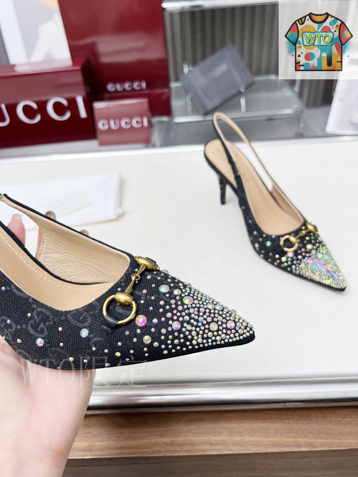 ✴極美品✴GUCCI ヒール 792065_AAEGJ_6207_001_090_0000