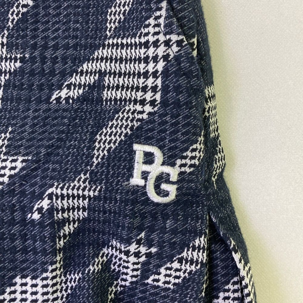 千鳥柄 ネイビー系