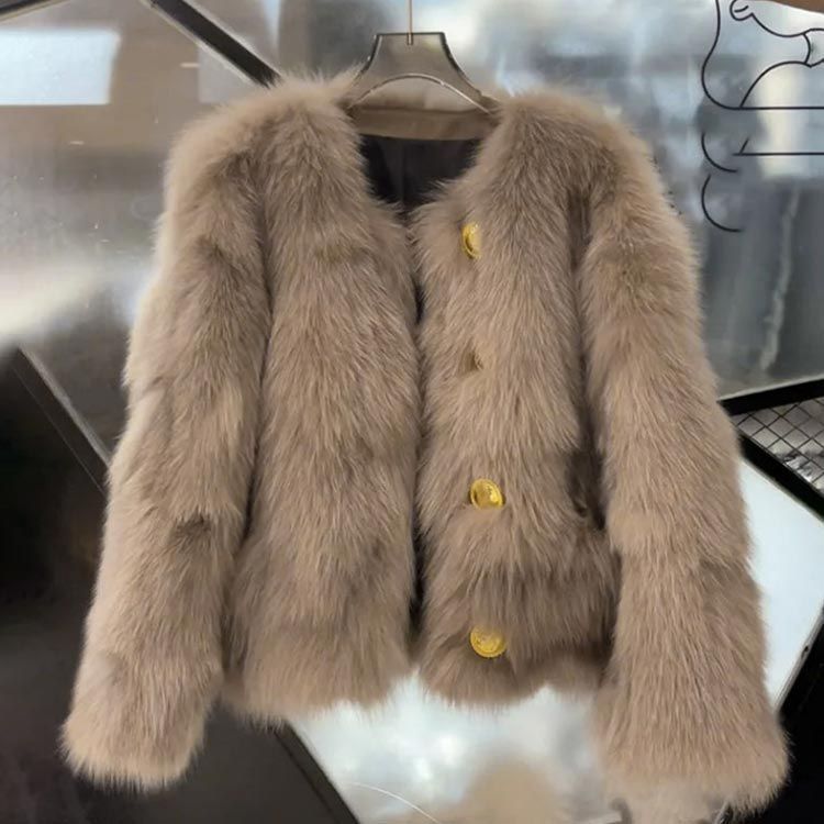 新品未使用　ジャケットコート　フェイクファー　ショート丈　ROPE ZARA - ZARA ショート丈フェイクファーコートの通販 by esm☆'s