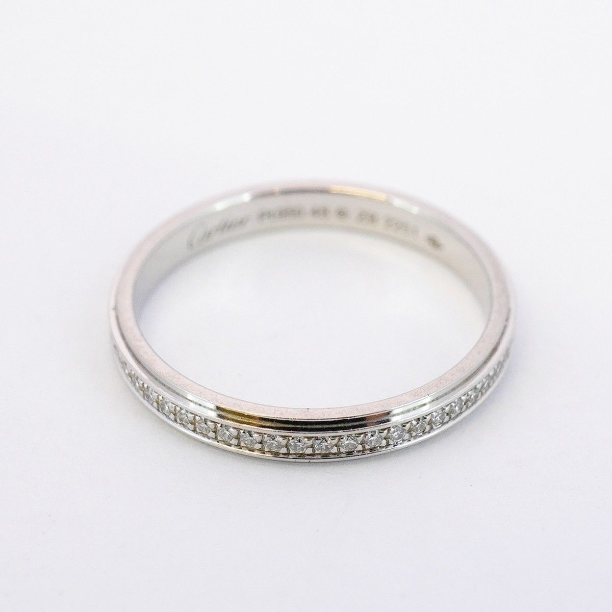 Cartier カルティエ Pt950 ラブリング 48 GD1744 8号 8.3g 箱・ケース 