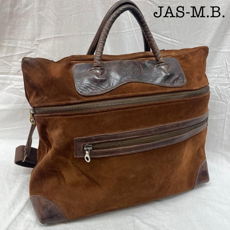 JAS-MB ジャスエムビー　ボストンバッグ　ブラウン Jas M.B. - ジャスエムビー／Jas-M.B. バッグ ボストンバッグ 鞄