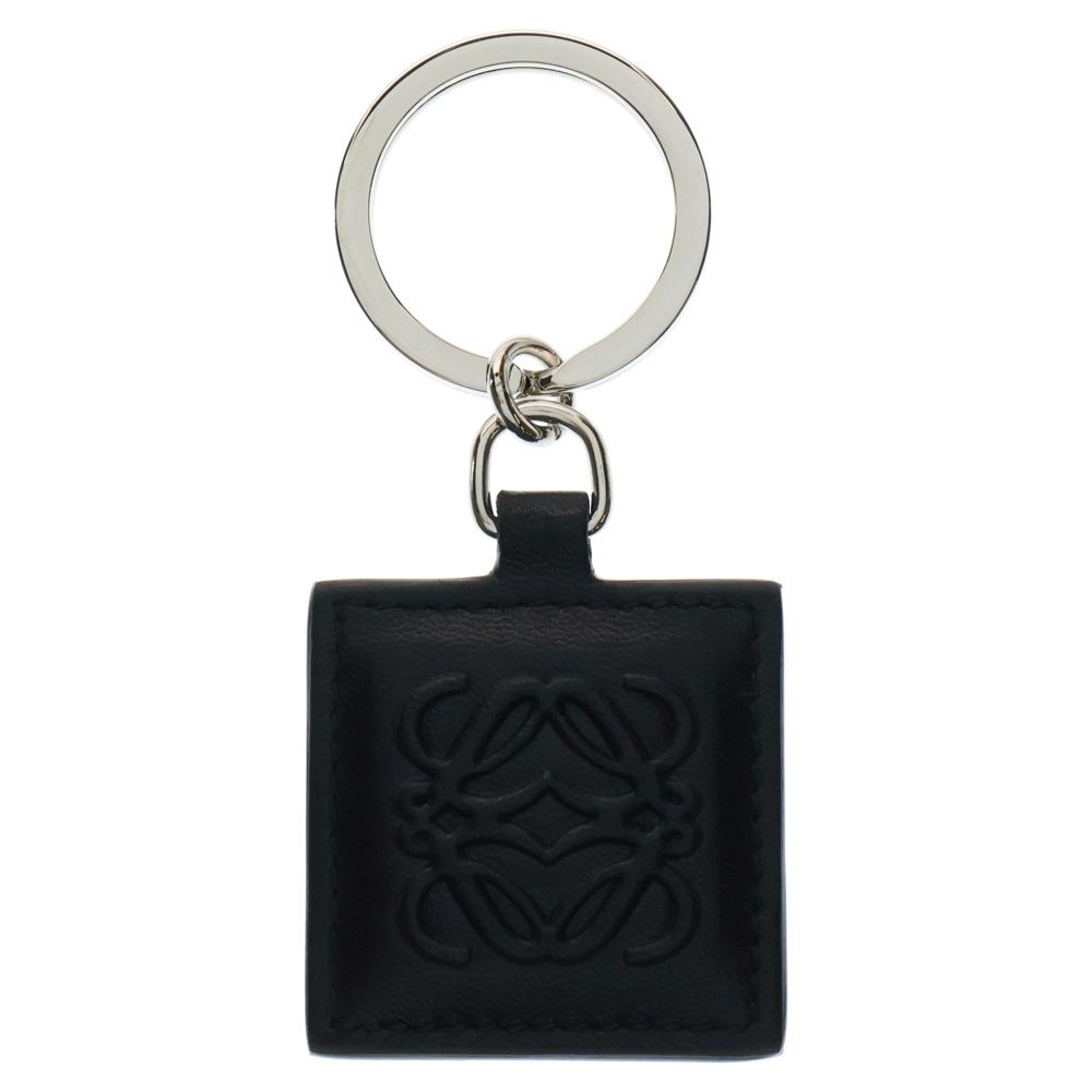 LOEWE (ロエベ) アナグラム キーリング キーホルダー ブラック