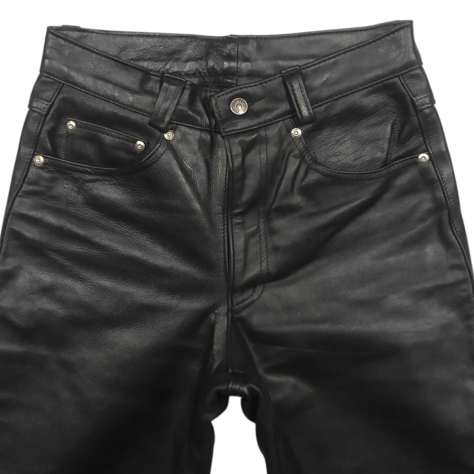 美品 schott usa製 レザーパンツ vintage 90s- アメリカ製 Schott ショット レザーパンツ 本革 90s ヴィンテージ