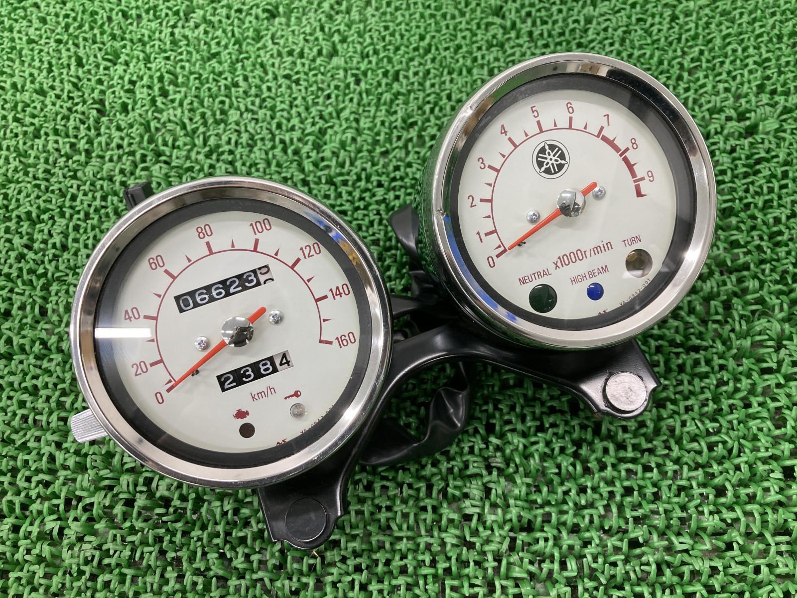 極美品 確実実動 SR400 RH03J 純正 メーター スピードメーター