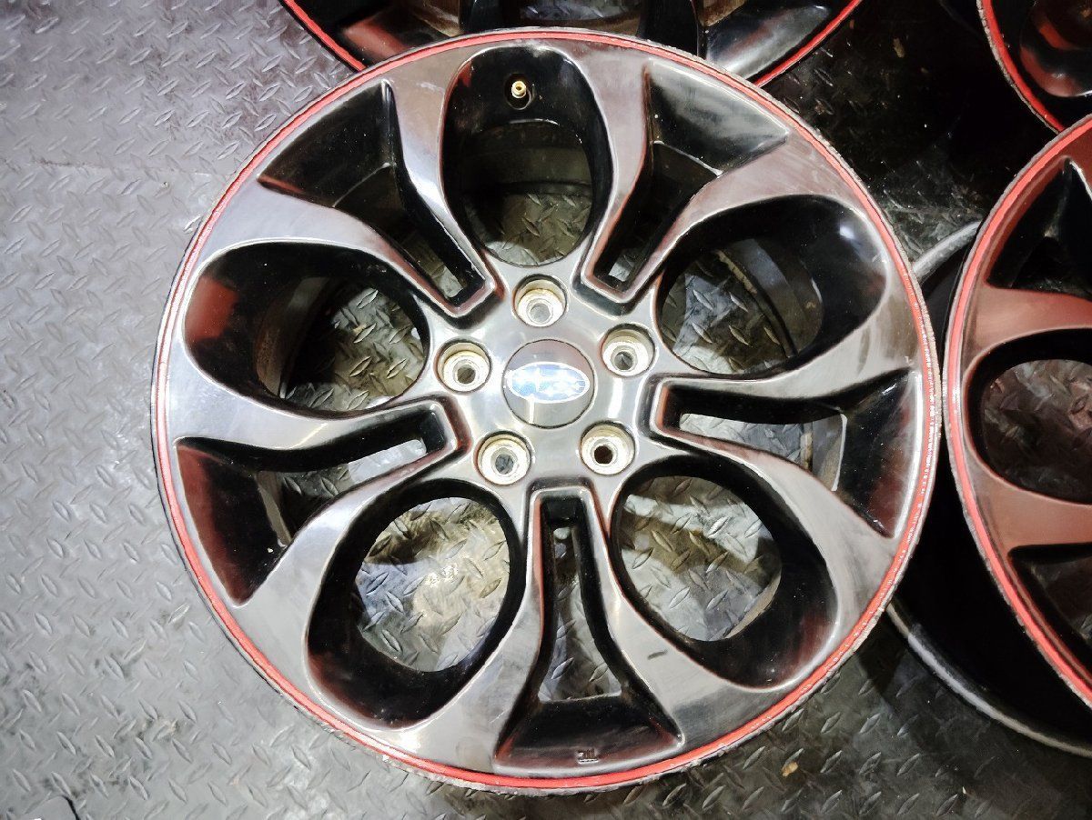 スバル レヴォーグ 純正オプション 純正ホイール 18インチ 4本 7.5