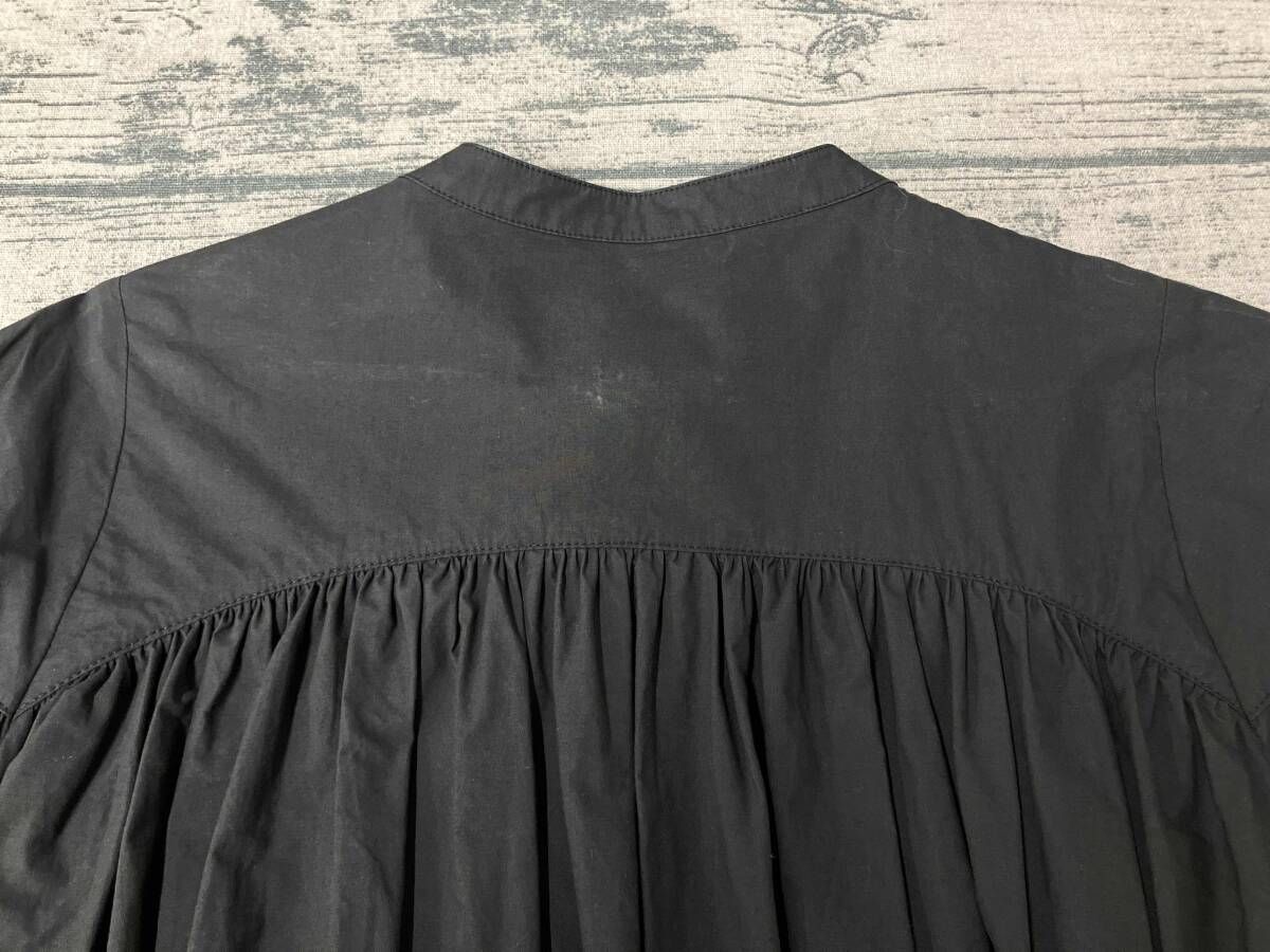 オーガニックコットン スモックミニワンピース