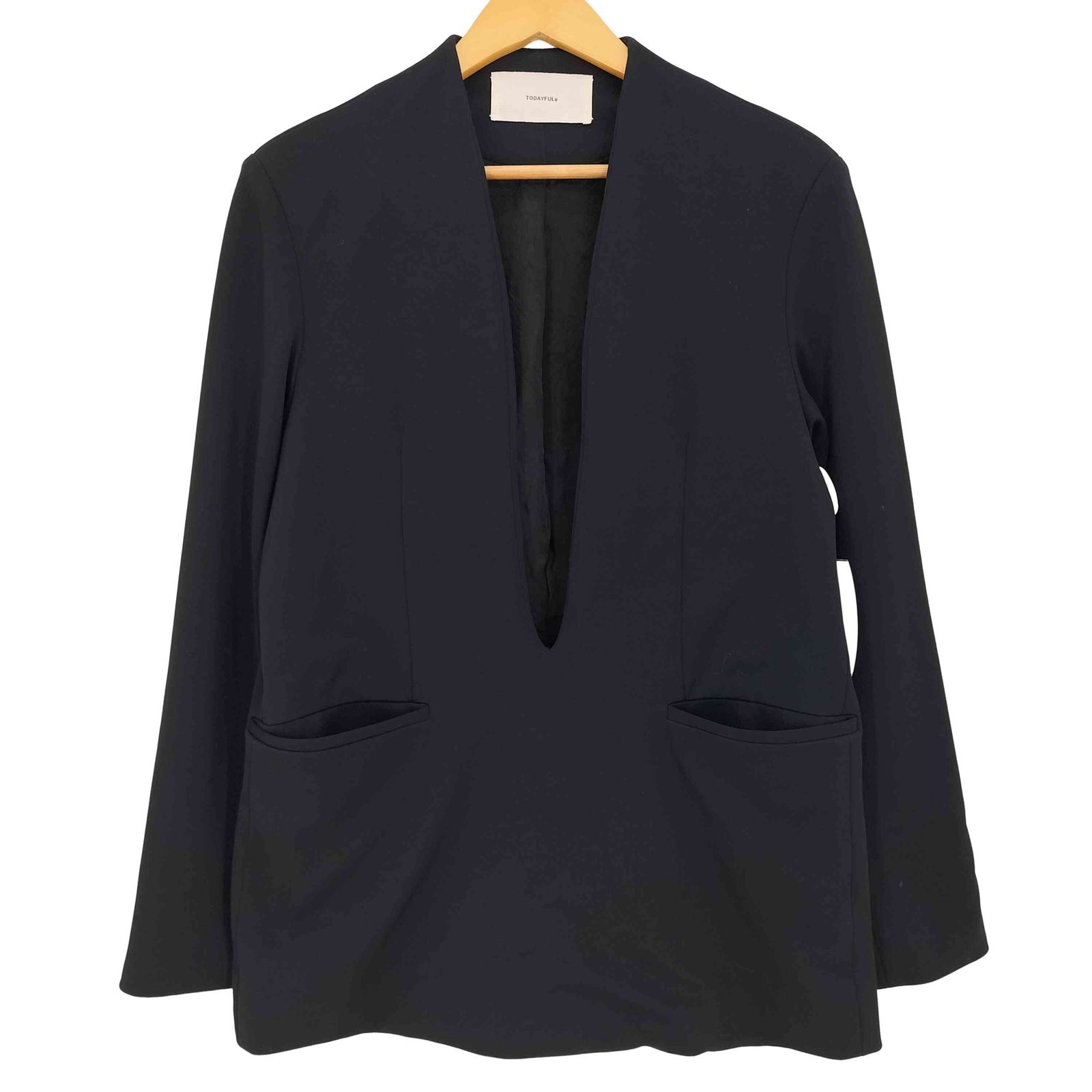 美品・即発送★TODAYFUL Uneck Pullover Jacket 38 トゥデイフル TODAYFUL Uneck Pullover Jacket レディース JPN