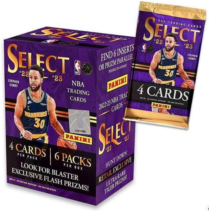 NBA 2022-23 Panini Select Basketball Card Blaster Box パニーニ ...