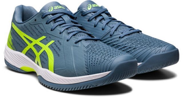 asics アシックス SOLUTION SWIFT FF STEEL BLUE/HAZARD GREEN 24.5 1041A298 401 | スポーツ スポーツ用品 グッズ ツール 雑貨 靴 シューズ 24.5センチ 男性用 メンズ テニス 軽量 クッシ