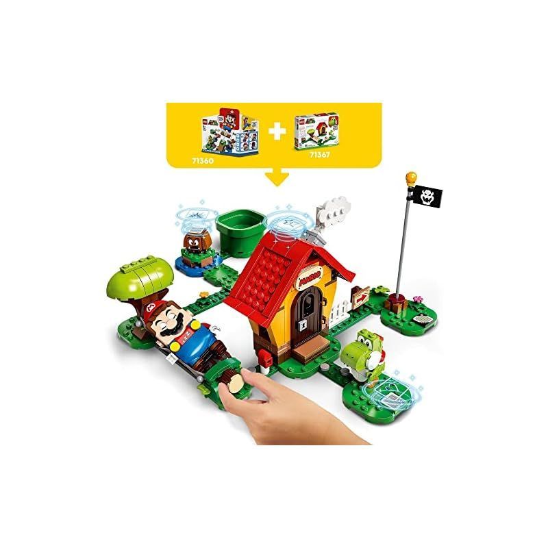 ご覧頂きありがとうございます！ レゴ(LEGO) スーパーマリオ ヨッシー と マリオハウス 71367