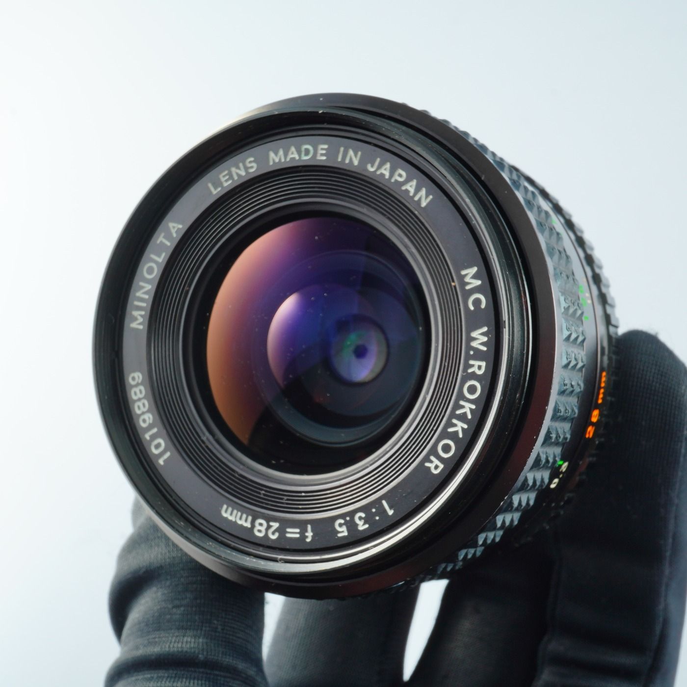 MINOLTA ミノルタ MC W.ROKKOR 28mm F/3.5 単焦点レンズ - メルカリ