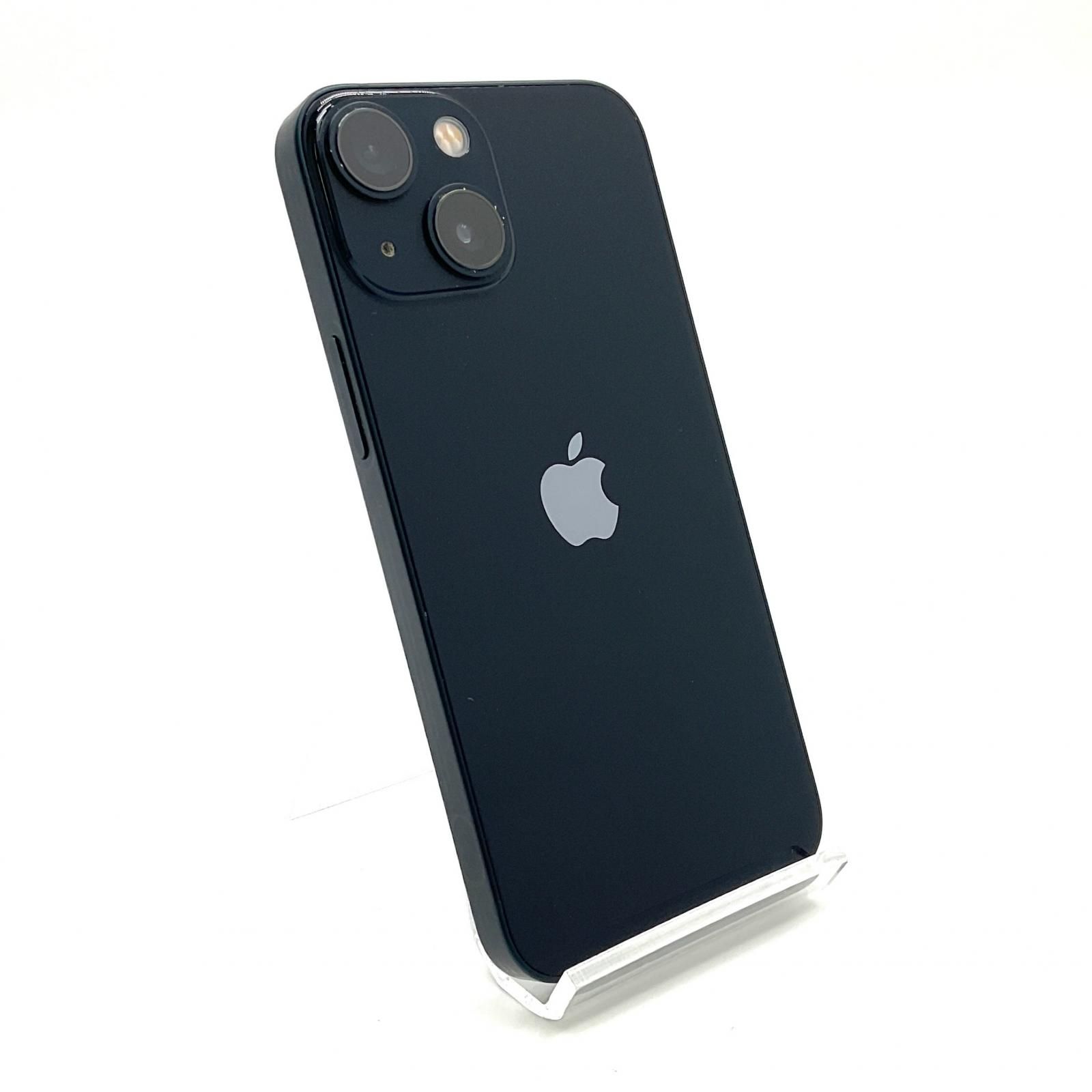 iPhone 13 mini 128GB ミッドナイト au SIMフリー 白ロム 動作
