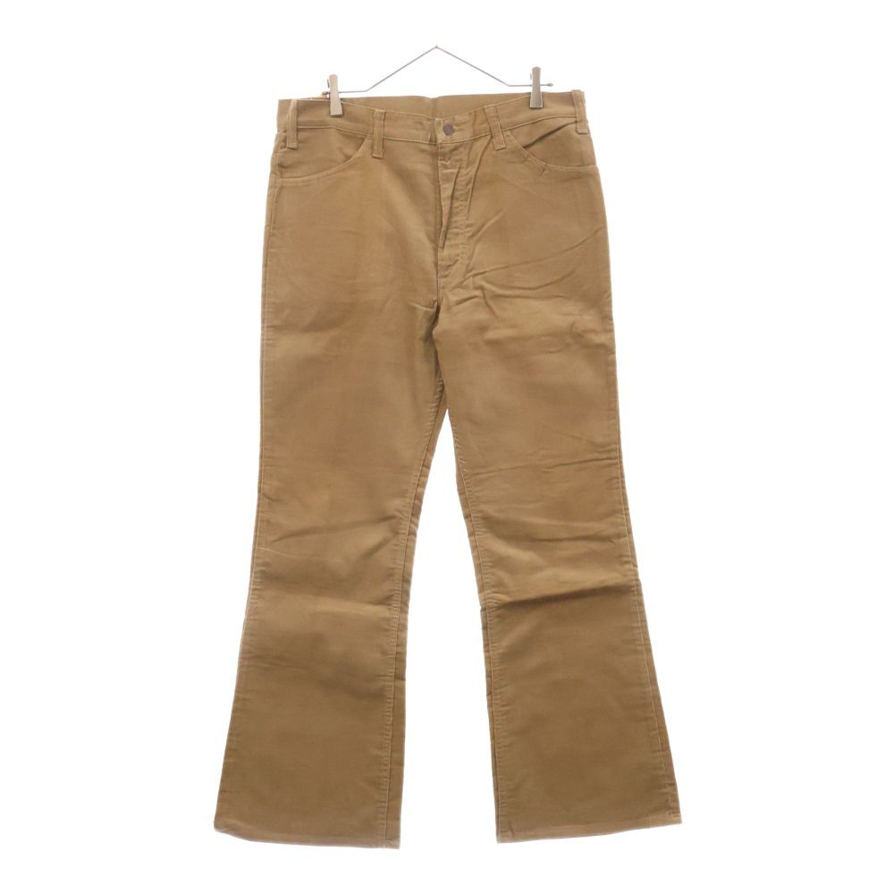 Levi´s (リーバイス) 70S VINTAGE ヴィンテージ 646-1523 ボタン裏23 白タブ 42TALON コーデュロイ フレアパンツ ベルボトム ブラウン