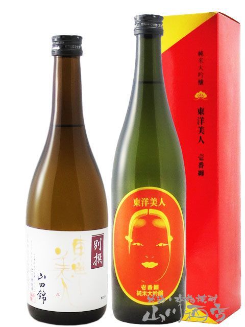 東洋美人 ( とうようびじん )  別撰 山田錦 + 壱番纏（ いちばんまとい ） 純米大吟醸 720ml×各１本 【7765】【 日本酒セット 】【 要冷蔵 】