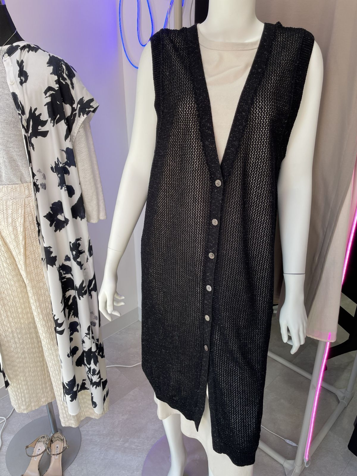 限定値下げ　rosymonster ジレ FURRY ベスト ジレ モダールロングジレ レディース : ZOZOTOWN