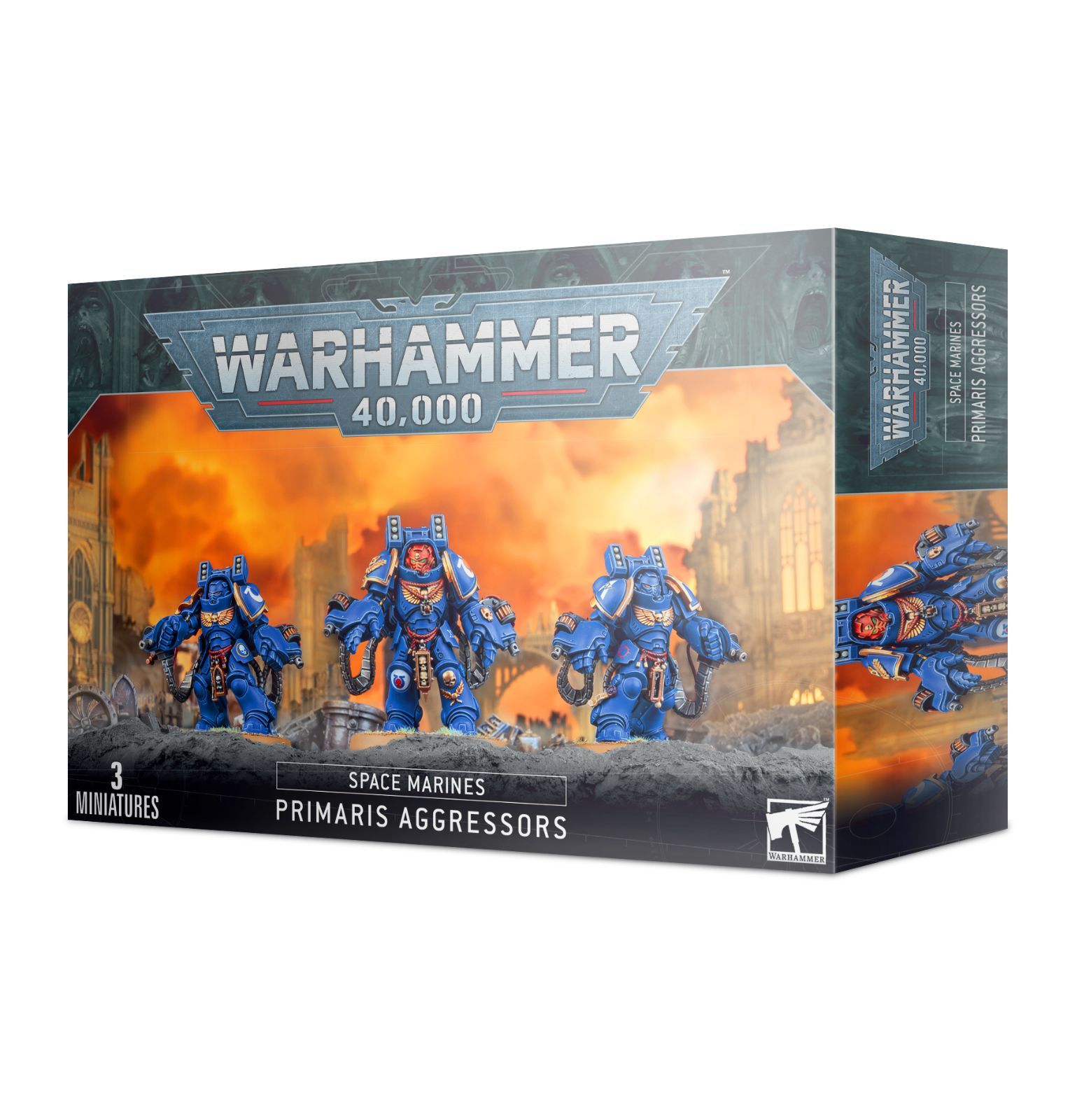 ウォーハンマー スペースマリーン プライマリス アグレッサー SPACE MARINES PRIMARIS AGGRESSORS