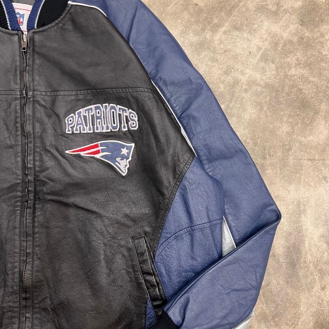 【NFL PATRIOTS / ペイトリオッツ】レザージャケット NFL PATRIOTS / ペイトリオッツ】レザージャケット - メルカリ