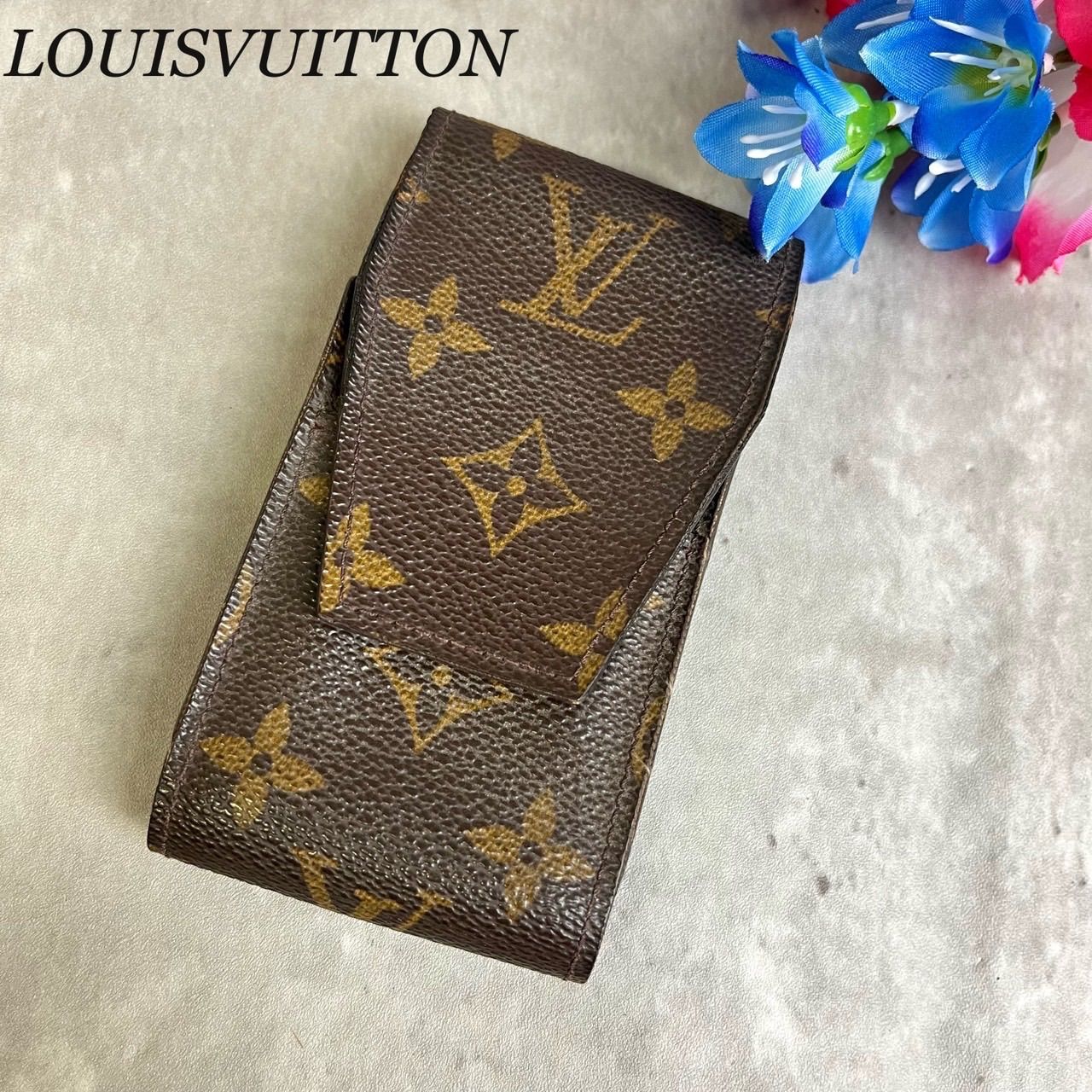 メンズ Louis Vuitton ブラウン たばこケース