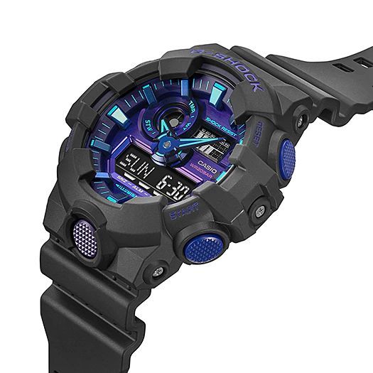 即納】G-SHOCK バーチャル ブルー シリーズ GA-700VB-1A - WATCH INDEX