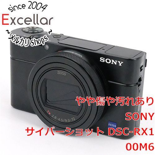 [bn:10] SONY製　デジタルスチルカメラ サイバーショット　ブラック　DSC-RX100M6　2010万画素 元箱あり