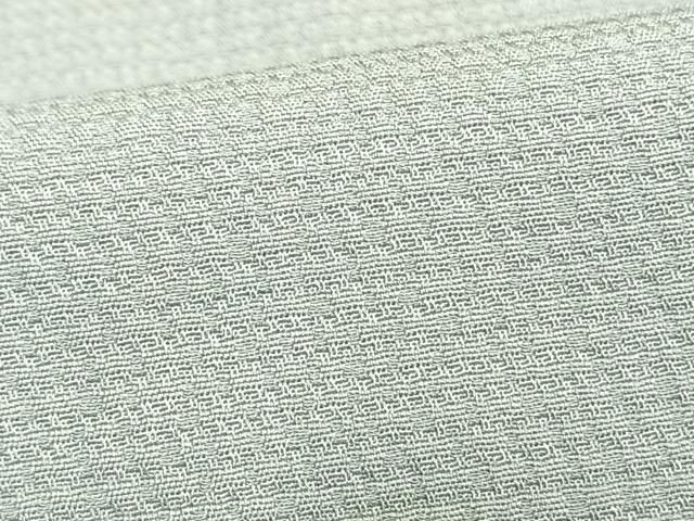 平和屋着物▽上質な色無地 単衣 作家物 草木染 月白色 正絹