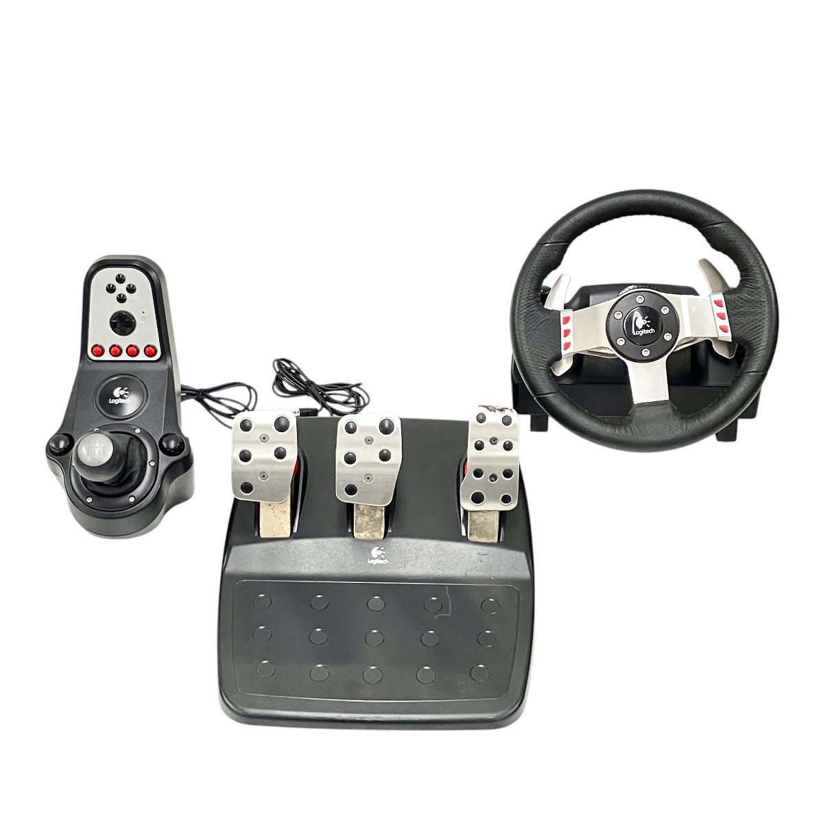 Logicool G27 Racing Wheel レーシングホイール PS|PC用 ドライビング ゲーム 家電 T9926762