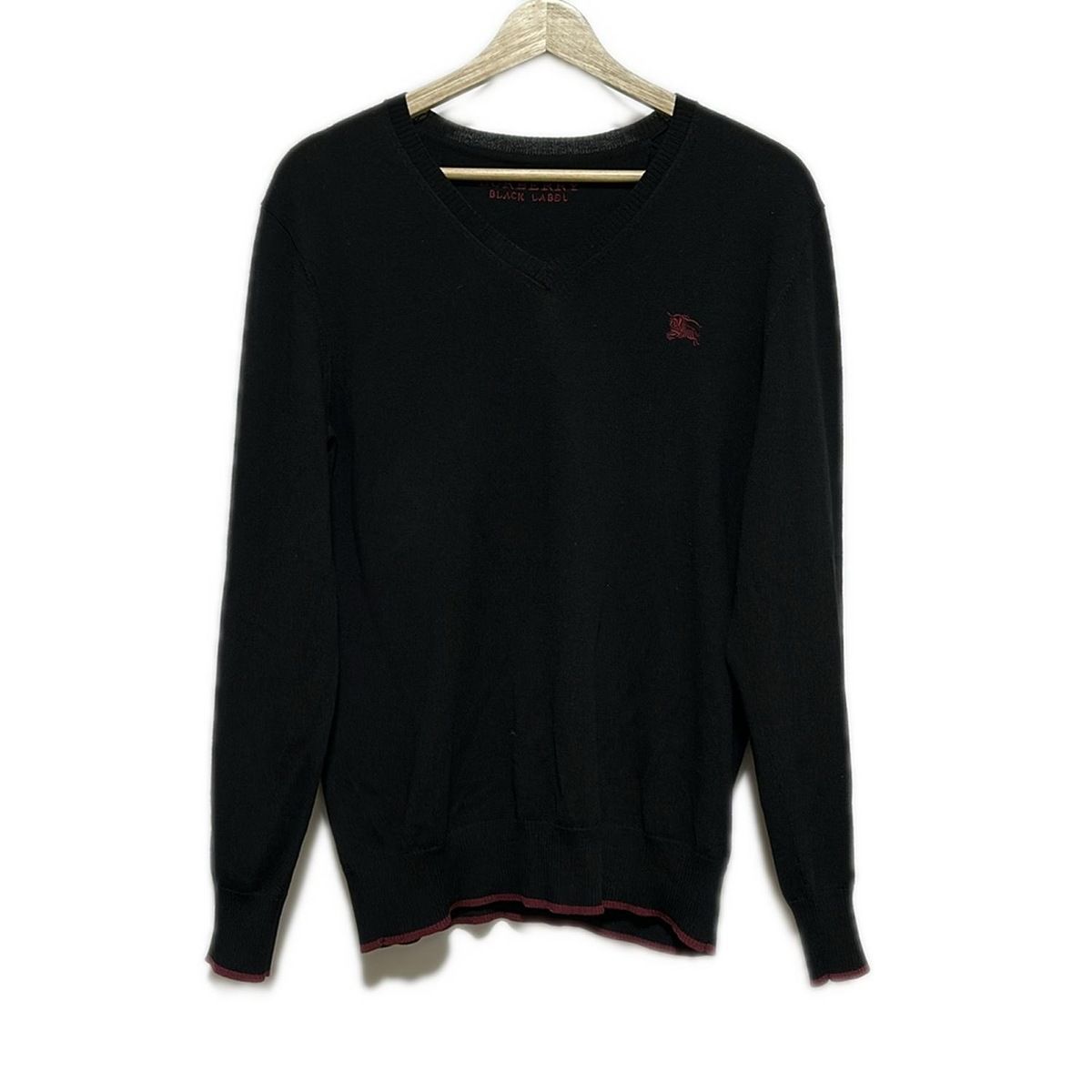 独特の上品 - メンズ L サイズ3 長袖セーター Label(バーバリーブラックレーベル) Black Burberry 黒 メルカリ - Vネック トップス