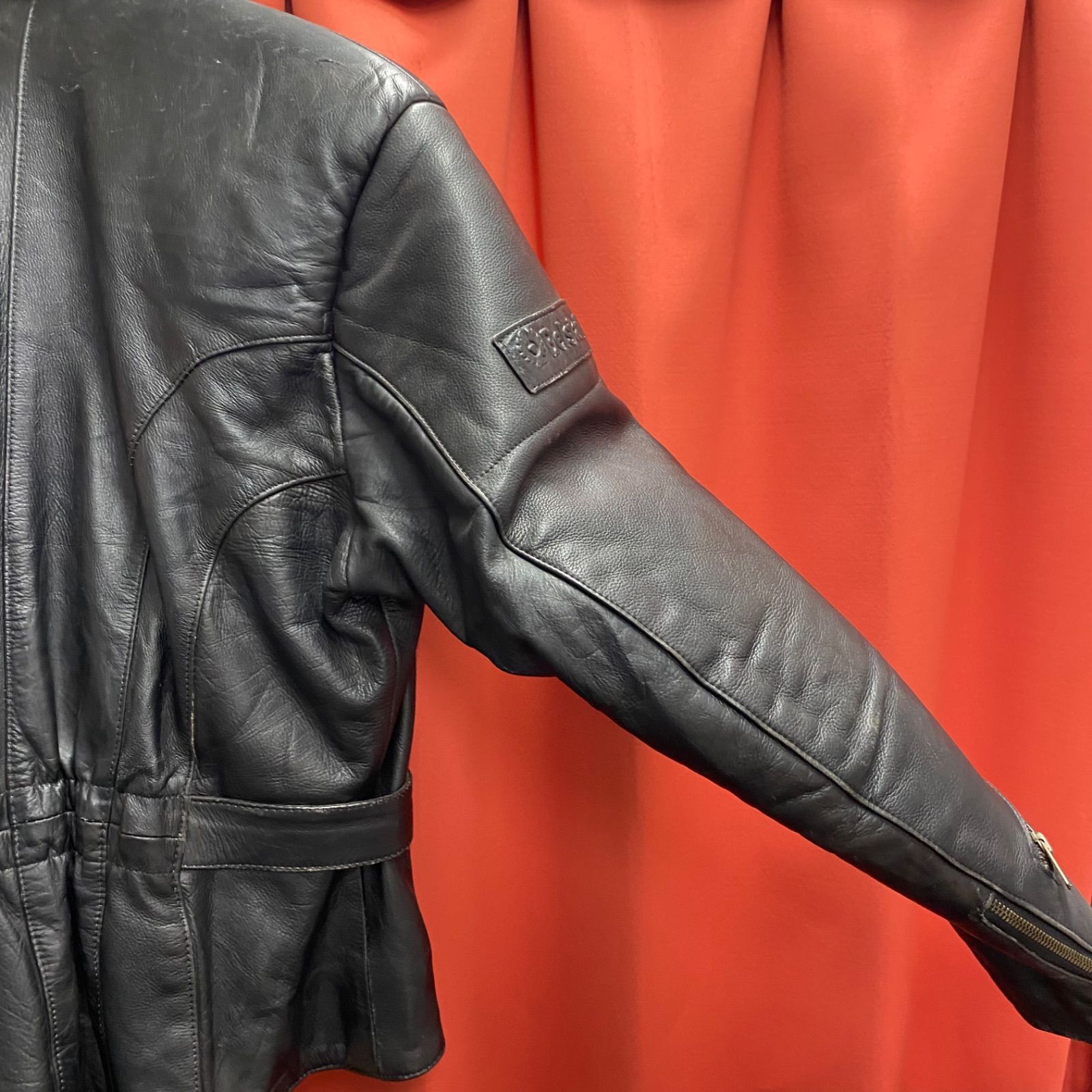 希少 Belstaff ベルスタッフ ライダース レザージャケット 革ジャン 
