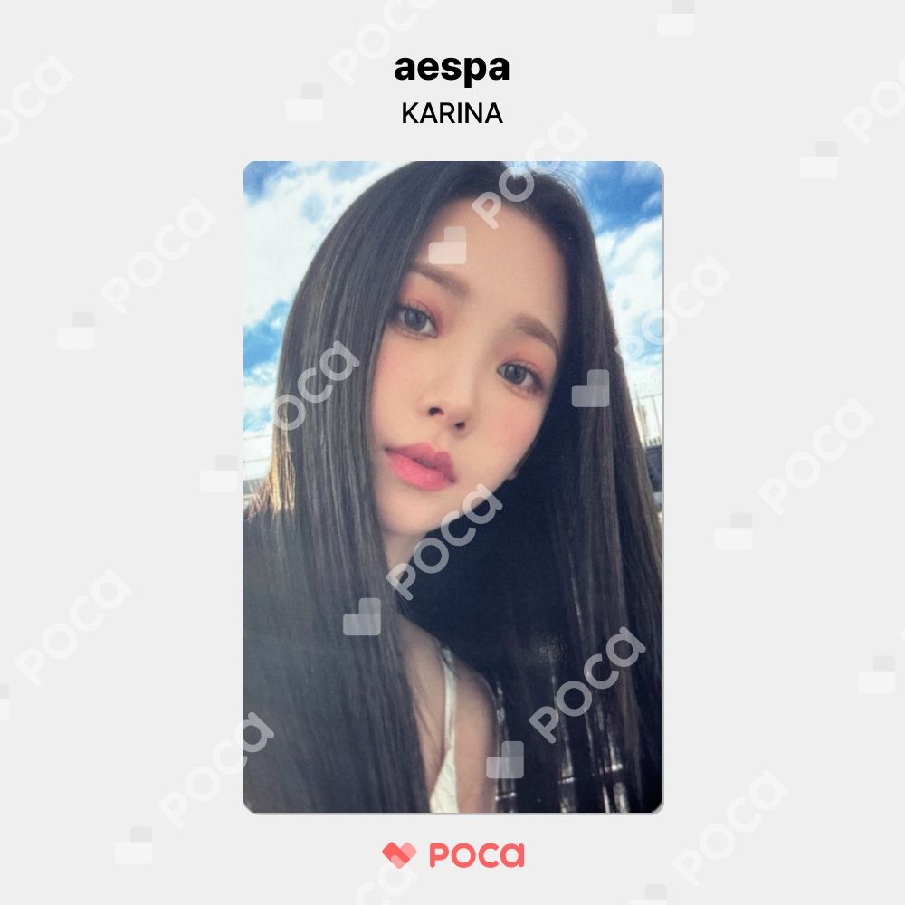 aespa KARINA カリナ anniversary ヘアピン aespa カリナ トレカ 2nd Anniversary Hair Pin Set 公式 トレカ
