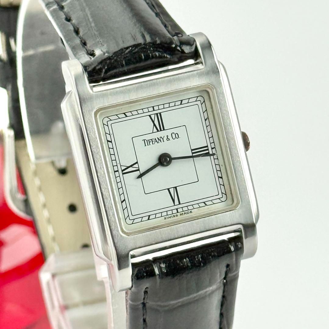 ティファニー クラシック スクエア ローマン 新品ベルト