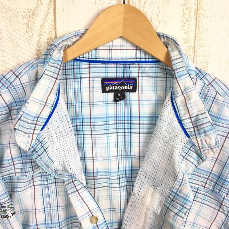MENs XL パタゴニア ロングスリーブ サンストレッチ シャツ Long