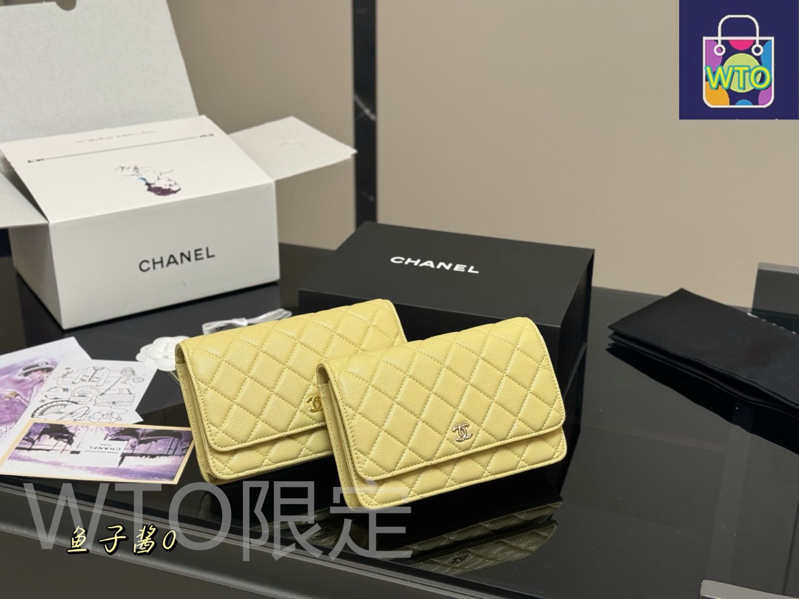 今日特価】Chanel シャネル クラシック ウォレット オン