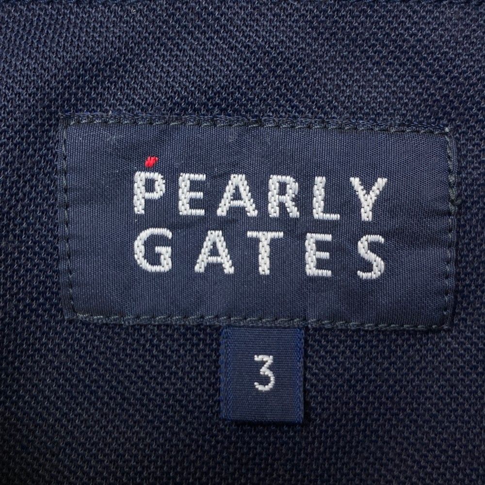 サイズ：3 PEARLY GATES パーリーゲイツ 半袖ポロシャツ