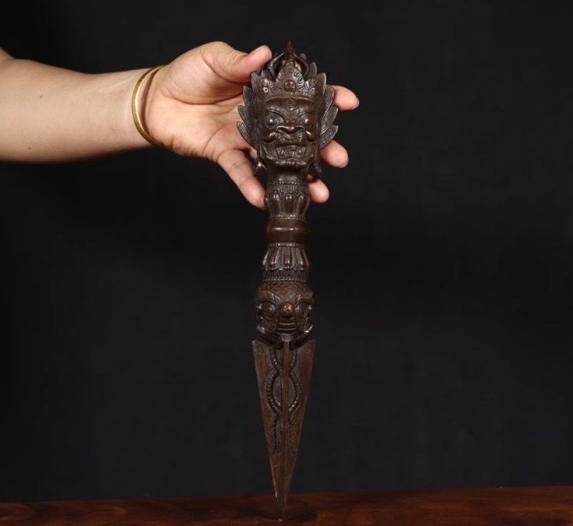 金剛杵降魔杵 法器 チベット密教仏具 銅製品 鎮宅辟邪 開運風 招財置物工芸品 金剛杵降魔杵 法器 チベット密教仏具 銅製品 鎮宅辟邪 開運風
