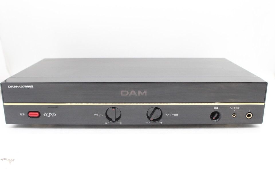 第一興商 DAM-AD7000 パワーアンプ カラオケ機器 中古 T6352882