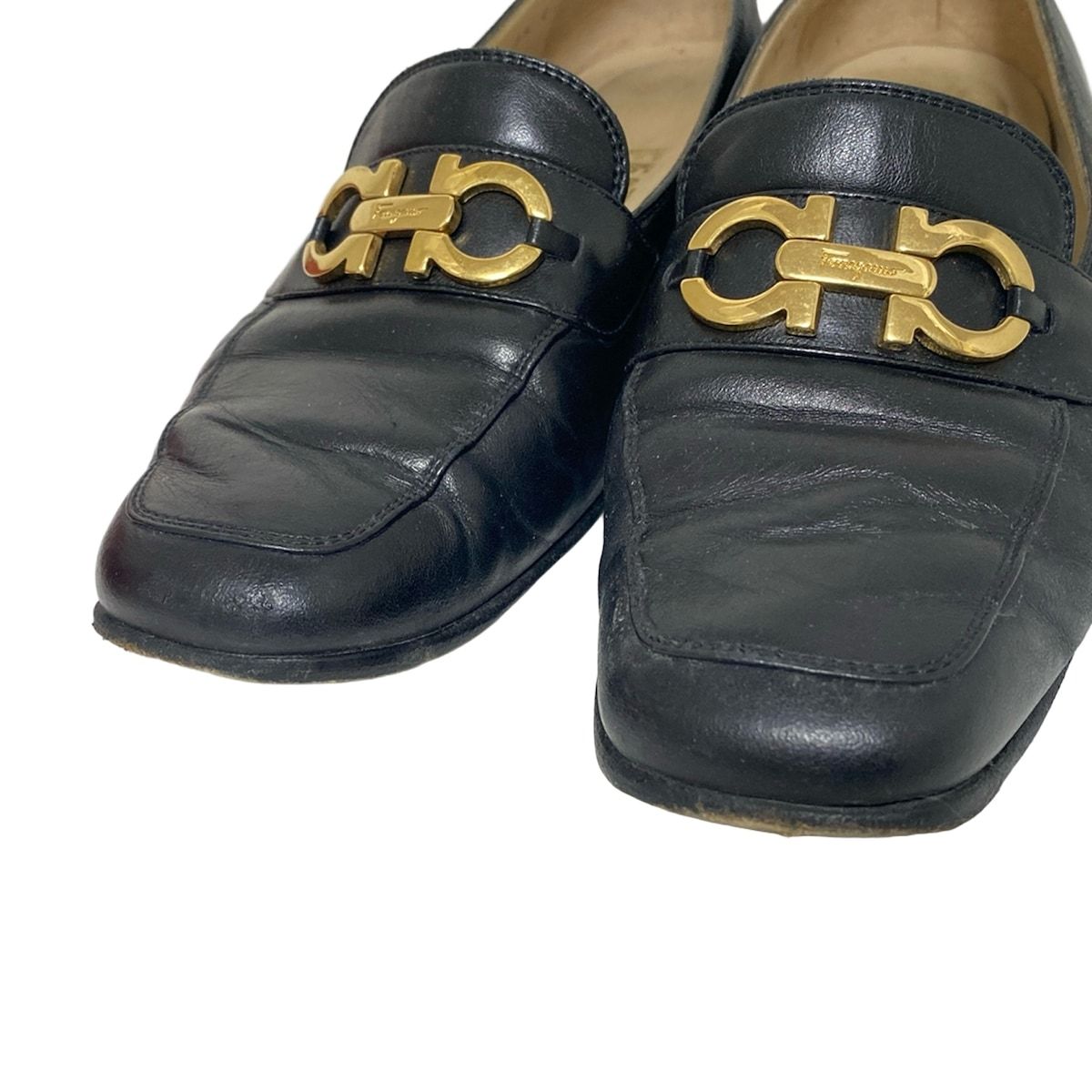 フェラガモ レディース ローファー 7サイズ FERRAGAMO サルバトーレ 