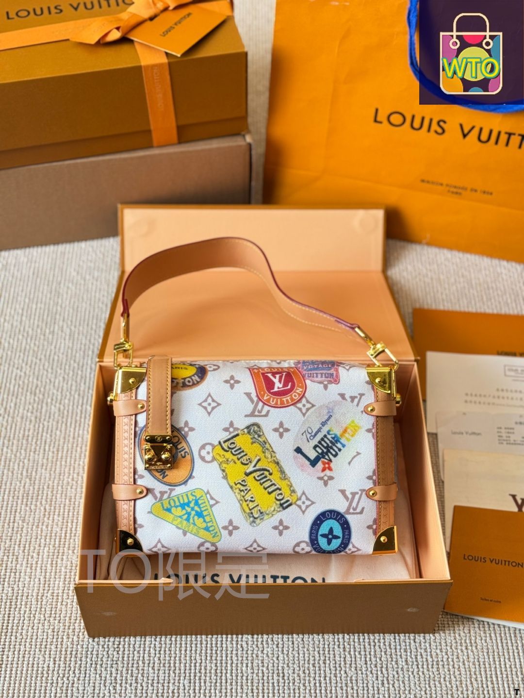 VUITTON 箱 LOUIS VUITTON×NIGO Monogram Boxモノグラムボックス サイズ