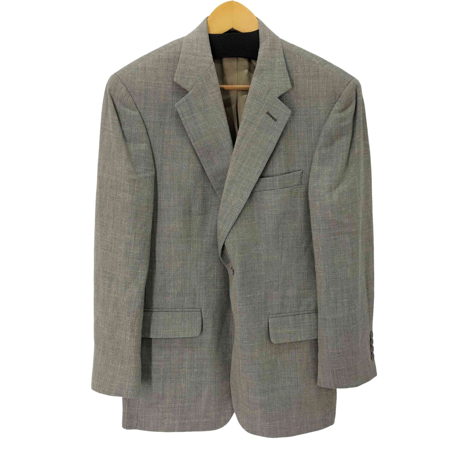 ブルックスブラザーズ ヘリンボーン　シルクリネンウール　テーラドジャケット36 ブルックスブラザーズ BROOKS BROTHERS ヘリンボーン柄 シルク