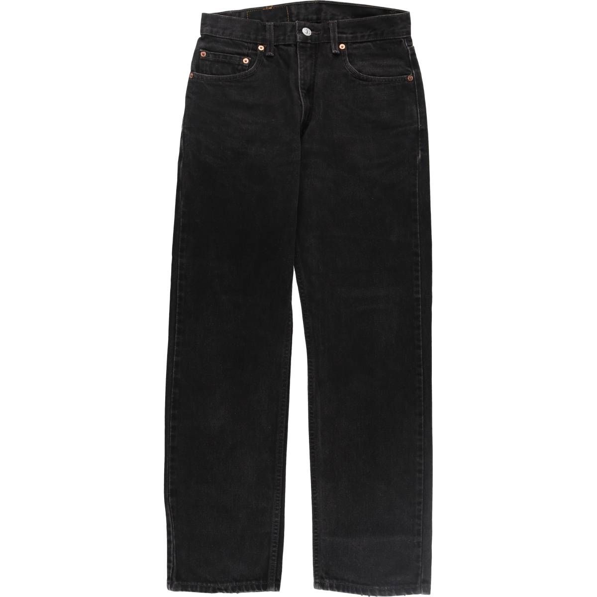 古着 90~00年代 リーバイス Levi's 505 RED TAB JEANS ブラックデニム テーパードデニムパンツ メンズw29相当 ヴィンテージ/evb008460