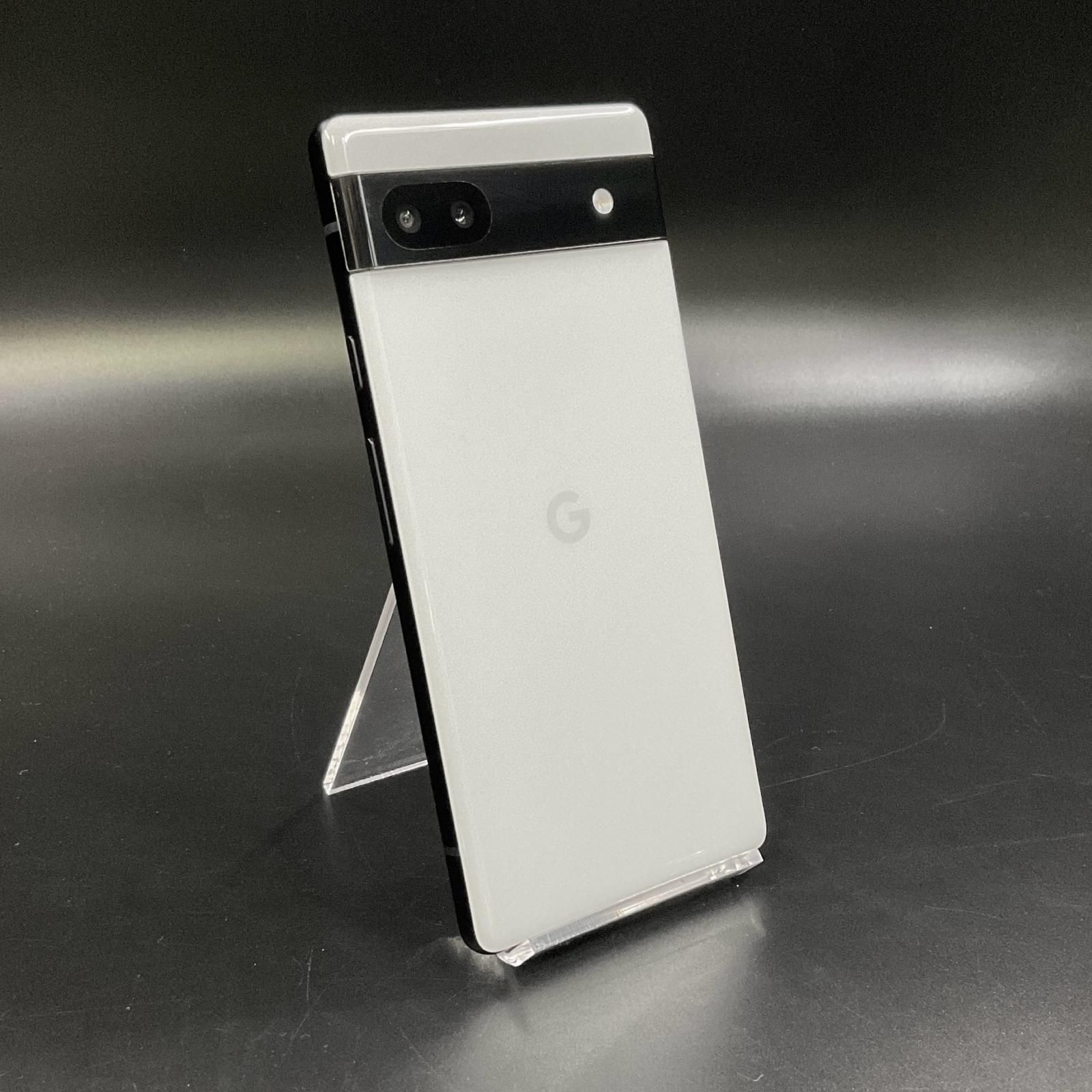 全額返金保証】【最速発送】Google Pixel 6a 128GB Chalk au GB17L 白 