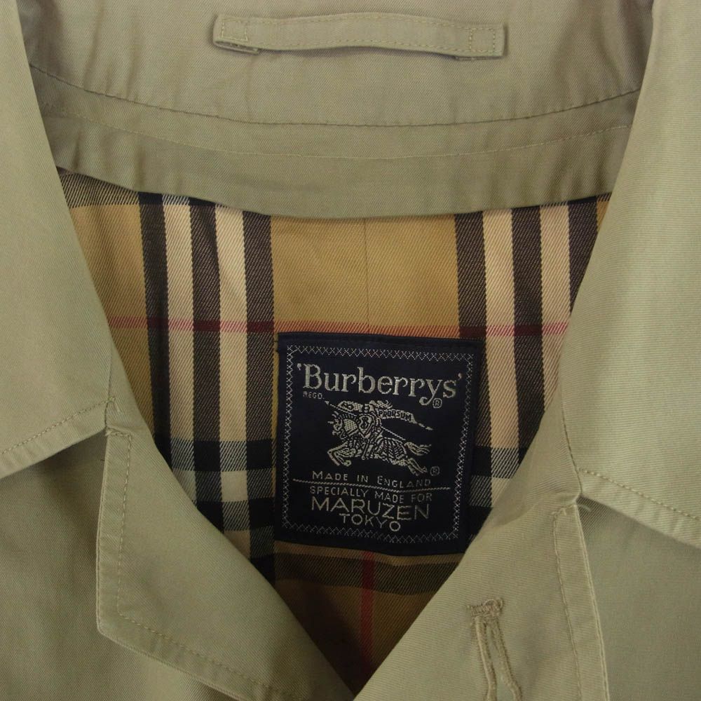 BURBERRY バーバリー 英国製 コットン 裏地ノバチェック柄