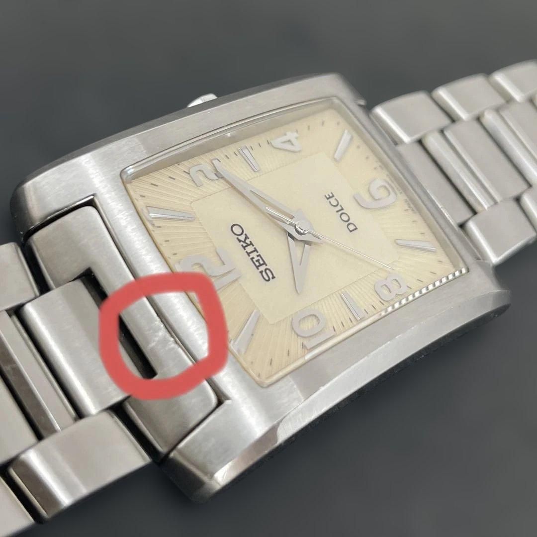SEIKO ドルチェ 4J41-0AH0 セイコー DOLCE QZクォーツ メンズ腕時計