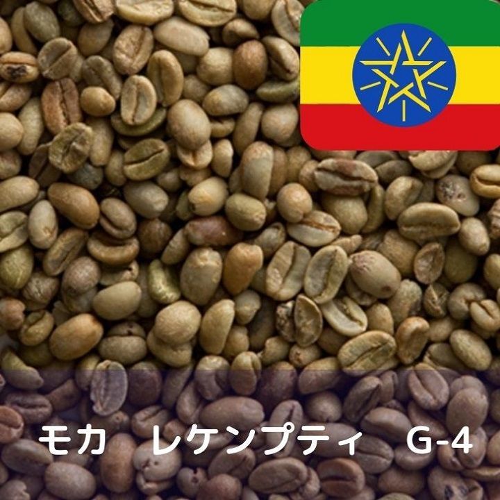 コーヒー生豆 モカ レケンプティ G-4 1kg-0