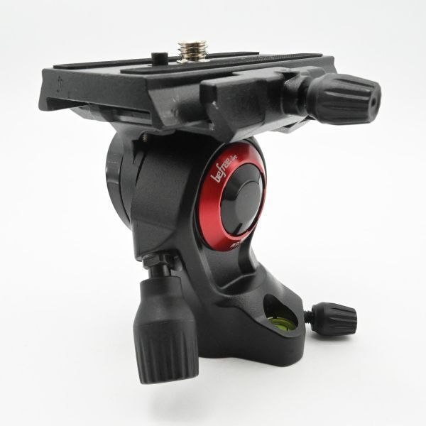 Manfrotto 雲台 小型フルードビデオ雲台 40mm フラットベース MVH400AHマンフロット