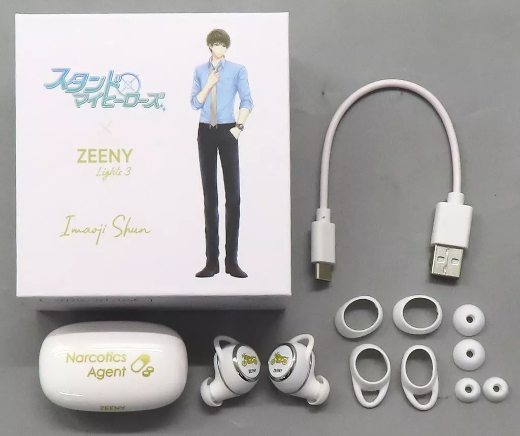 スタマイ スタンドマイヒーローズ 今大路峻 イヤホン Zeeny Lights3 ヘッドフォン 今大路峻モデル Zeeny Lights 3 コラボレーション