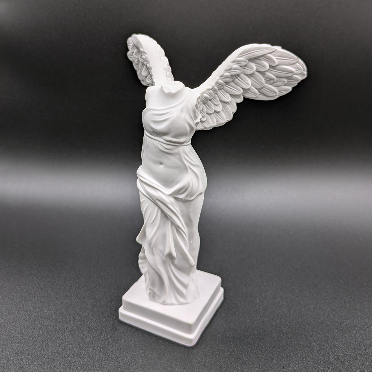 サモトラケのニケ風 フィギュア 14.8cm 勝利の女神 石膏像風