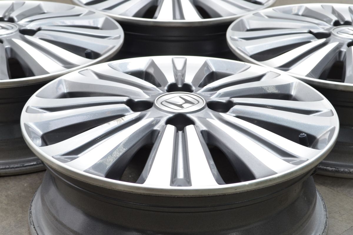 交換用に ホンダ ライフ ディーバ 純正 14in 4.5J 45 PCD100 4本セット N-BOX N-ONE N-WGN 流用 ノーマル戻し スタッドレス用に 可