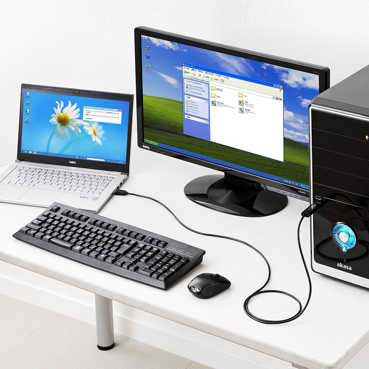 KB-USB-LINK4 Mac|Windows対応